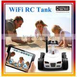 Mini I-Spy 4CH RC Tank WiFi FTV Car Android/IOS Controled WiFi Camera Remote Control Tank thumbnail-1