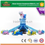 Fun fair ground helicopter type amusement rides ocean theme airplane for sale