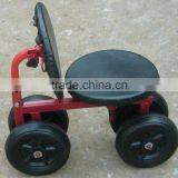 Garden Cart Work Seat With Tool thumbnail-4