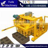 QT40-3A Portable Semi Automatic Fly Ash 6 Inch Brick Making Machine