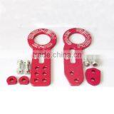 Дополнительный многоцветной автогоночный алюминиевый универсальный крюк для буксировки автомобилей thumbnail-5