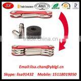 Sand Blast Aluminum CNC Key Holder With Various Color