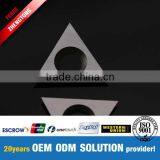 Cemented Carbide Woodworking Indexable Knife Blades Reversible Insert