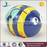 Ceramic Custom Coin Bank With Bee Design thumbnail-3