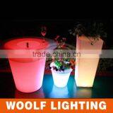 Garden Decor LED Illuminated Plastic Flower Planter thumbnail-2