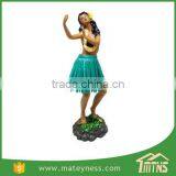 Posing Mini Doll Hula Girl Dashboard thumbnail-2