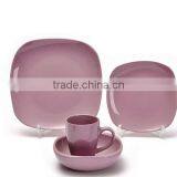 China Manufacture Chocolate Color Ceramic Dinner Set / Ceramic Tableware thumbnail-2