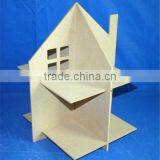 Unique Design Office Use Unfinished Desktop Wood Rack Display Shelf thumbnail-2