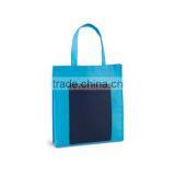 High Quality Non Woven Recycle Tote Shopping Bag With Big Frontal Pocket thumbnail-3
