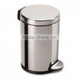 High Quality Stainless Steel Waste Bin Pedal Bin thumbnail-2