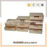 Modern Furniture Rectangle Wooden Drawer With Silk Screen Printed Logo thumbnail-6