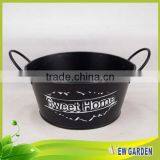 Home Decoration Black and Sliver Bag Shape Flower Pot for Balcony thumbnail-6