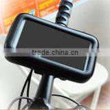 360 Degree Rotation Waterproof Case + Motorcycle Bicycle Handlebar Phone GPS Holder Mount for All 4-5" 5-6" Cell Phone 62688-L thumbnail-5