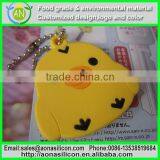 Custom Debossed Logo Silicone Keychains|silicone Rubber Keyring thumbnail-1