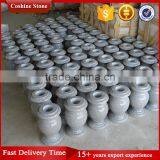 Grey Granite Grave Vase Wholesale thumbnail-1