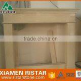 Cheap Natural Yellow Marble Fireplace Surround Mantel RST-FP-K042 thumbnail-1