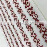 Festival Mood Epoxy Ribbon Sticker, X'mas Season Foil Sticker, Foil Epoxy Ribbon Sticker in Red thumbnail-5