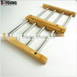 22031 Ajustable Bamboo Pot Holder thumbnail-4