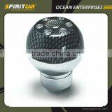 Aluminium Custom Shift Gear Knob With Carbon Fibre Plated Finishing thumbnail-1