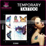 New Design Flash Tattoo Removable Waterproof Black Temporary Tattoo Stickers Temporary Body Art Tattoo thumbnail-2