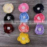 Mini Fabric Flower Clip for Kids Hair Accessories thumbnail-1