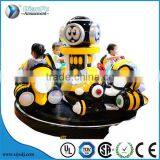 Kids Rides Arcade Games Carousel go Round Coin Operated Game Machine Four Seat Hornet Carousel Kids Ridding Machine thumbnail-2