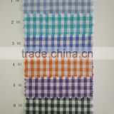 Linen Cotton Woven Yarn Dyed Checks fabric for shirt