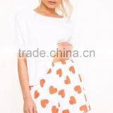 MGOO Custom Design Slogan PJ Set Back Print Jersey Pajamas Full Print Short Pyjama Set thumbnail-2