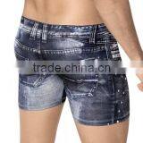 New Arrival Vivid Jeans Print Mens Underwear Boxer Vivid Slim Sexy Fashion Spandex Undergarments thumbnail-5