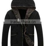 Button Down Pattern Sweater Jersey Heavy Knit Cardigan Man thumbnail-4