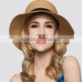 Zm40593b Summer New Fashion Simple Design Women Staw Sun Visor Hat thumbnail-3