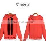 Hip Hop Fashion Blank Fleece Hoodies Wholesale Streetwear Hoodie Sweatshirts thumbnail-4