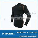 OEM compression clothes / long sleeve tight shirt / men's compression sportswear for men