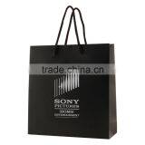 Matte Laminated Eurotote Shopping Bag - Features Cardboard Bottom, Dimensions Are 6" x 3.5" x 6.5" and Comes With Your Logo. thumbnail-2