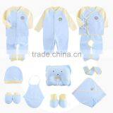 High Quality Summer 100% Cotton New Born Baby Gift Set thumbnail-2