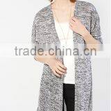 Women's Spring Open Front Long Cardigan Sweater From OEM Factory thumbnail-2