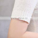 2017 New Arrivals Round Neck Plain White t Shirts for Women thumbnail-5