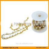 Cup Chain New Design Crystal Rhinestone &Pearl Chain Trimming thumbnail-1