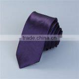 Polyester Necktie Dark Purple Man'S Tie thumbnail-3