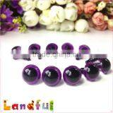 12mm Plush Toys Stuffed Knitting Wool Doll Purple Safety Eyes thumbnail-1