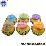 2017 Hot Sale Butter Cake Fake Cake Promotional Souvenir Gifts Paper Ice Cream Cup Simulated Food