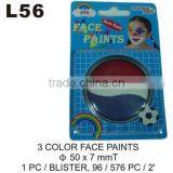 L56 3 COLOR FACE PAINTS thumbnail-1