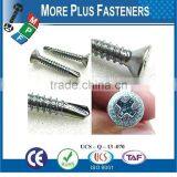Made in Taiwan Phillips Bugle Head Drywall Screw Sharp Point and Self Drilling Point Gray Phosphate Bright Zinc Plated HDG thumbnail-6