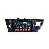 Touch Screen Toyota 2014 Corolla GPS Navigation / DVD Player With IPod BT SWC TV