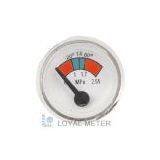 bourdan type pressure gauge of fire extinguisher