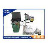 20W Portable Laser Marking Machine On Metal , Fiber Laser Engraving Machine