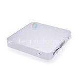 RAM / SSD Mini PC Computer Fanless Living Room With USB 3.0 , Mini PC Media Center