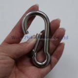 High Quality Stainless Steel Carabiner Spring Snap Hook thumbnail-3