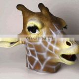 latex full head mask deer mask Popular High Quality animal Latex giraffe Mask