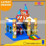 top selling products 2017 inflatable clown fish combo inflatable jumping bed for kids entertainment